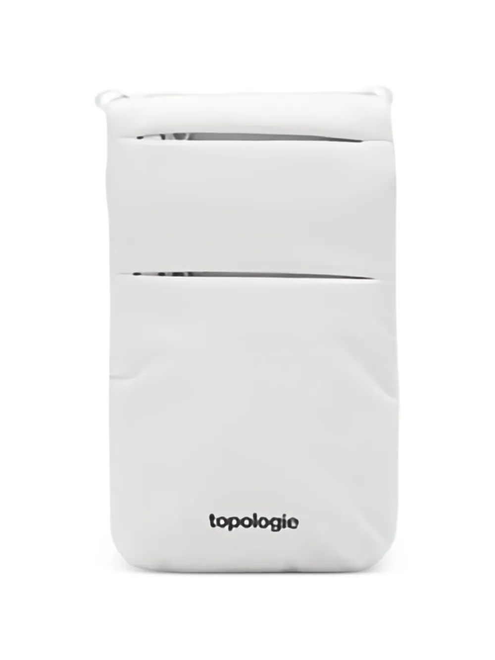 Topologie quilted phone bag - Bianco