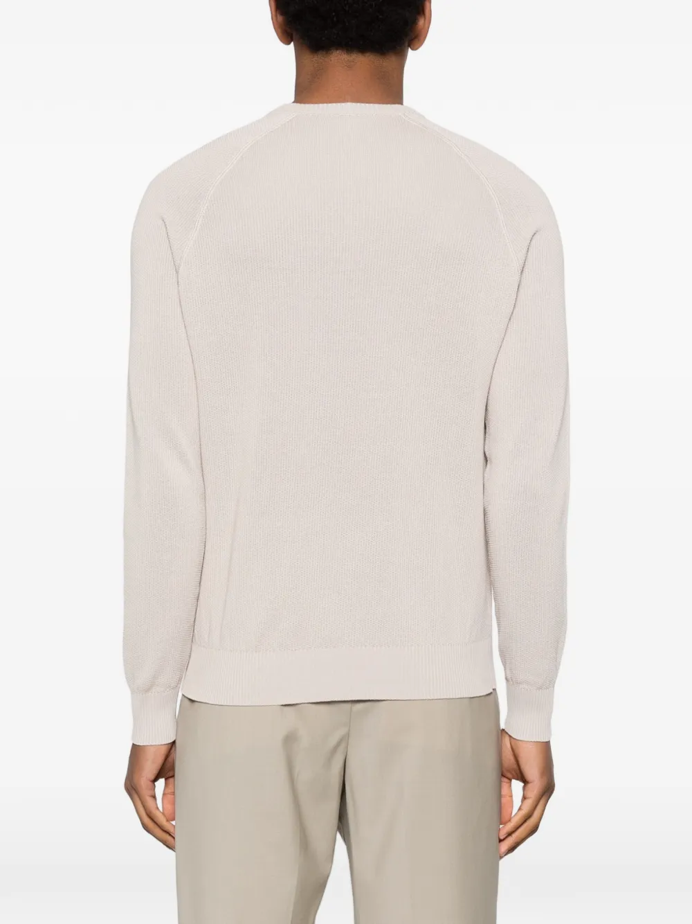 Eleventy Sweater met ronde hals Beige