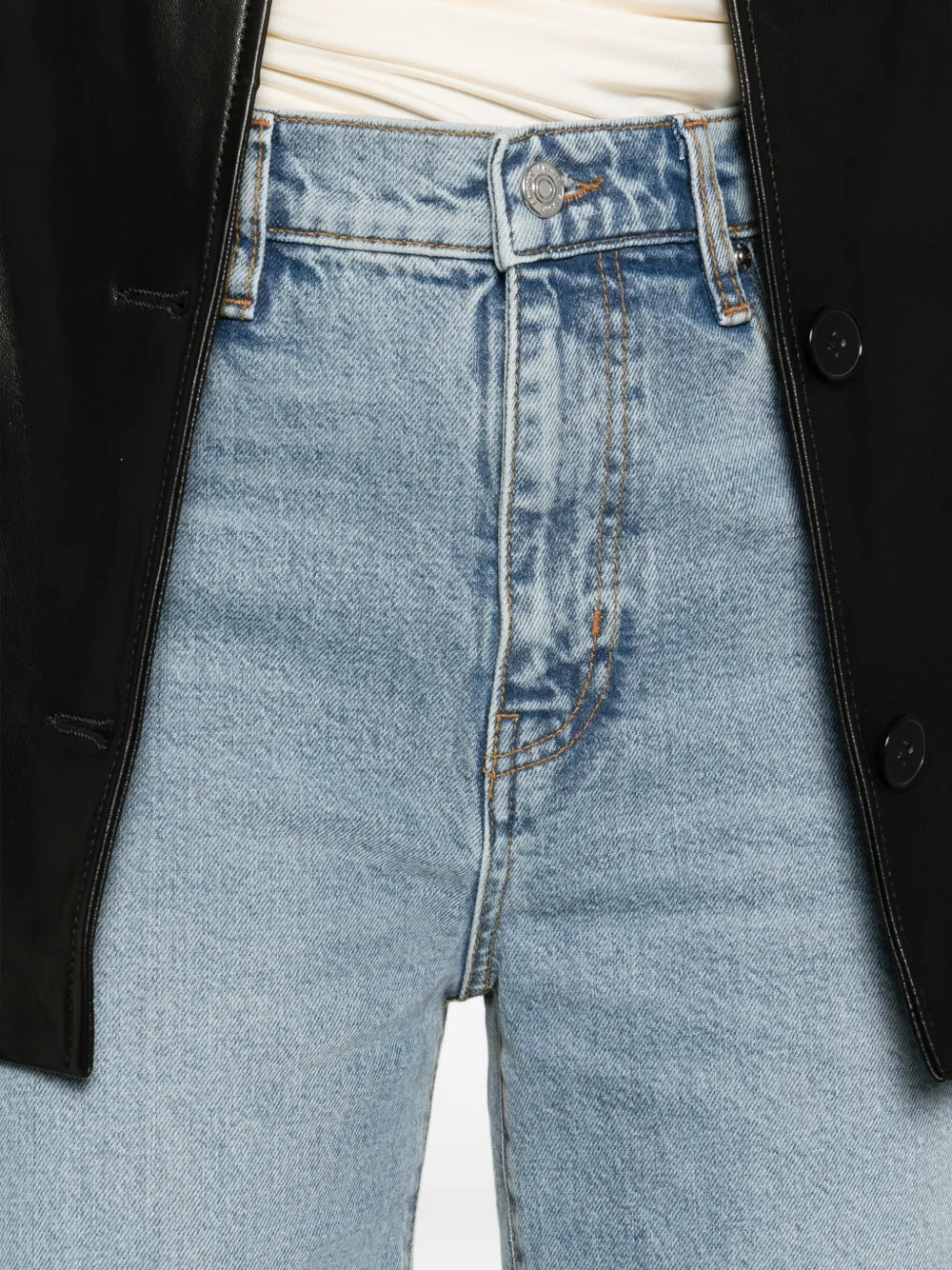 FRAME Jeans Blauw