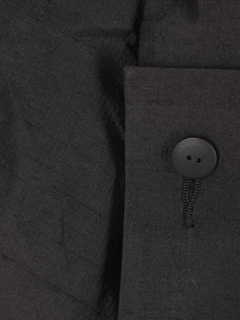 Deconstructed Asymmetric Silk Jacket