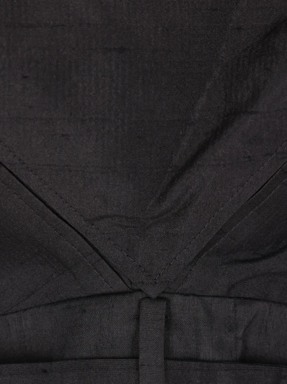 Deconstructed Asymmetric Silk Jacket