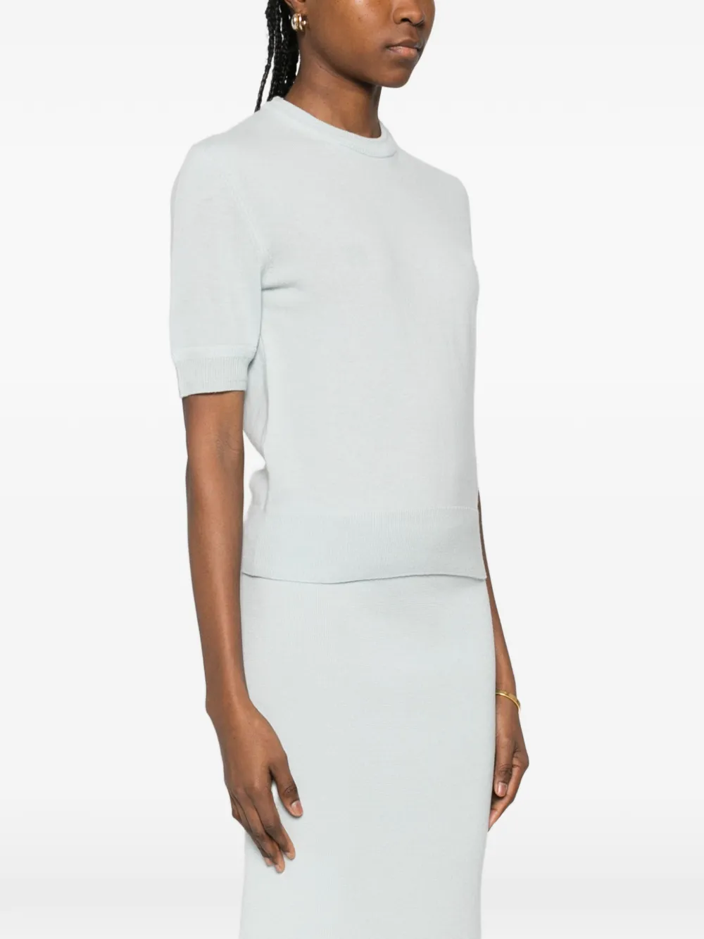 Jil Sander T-shirt met korte mouwen Blauw
