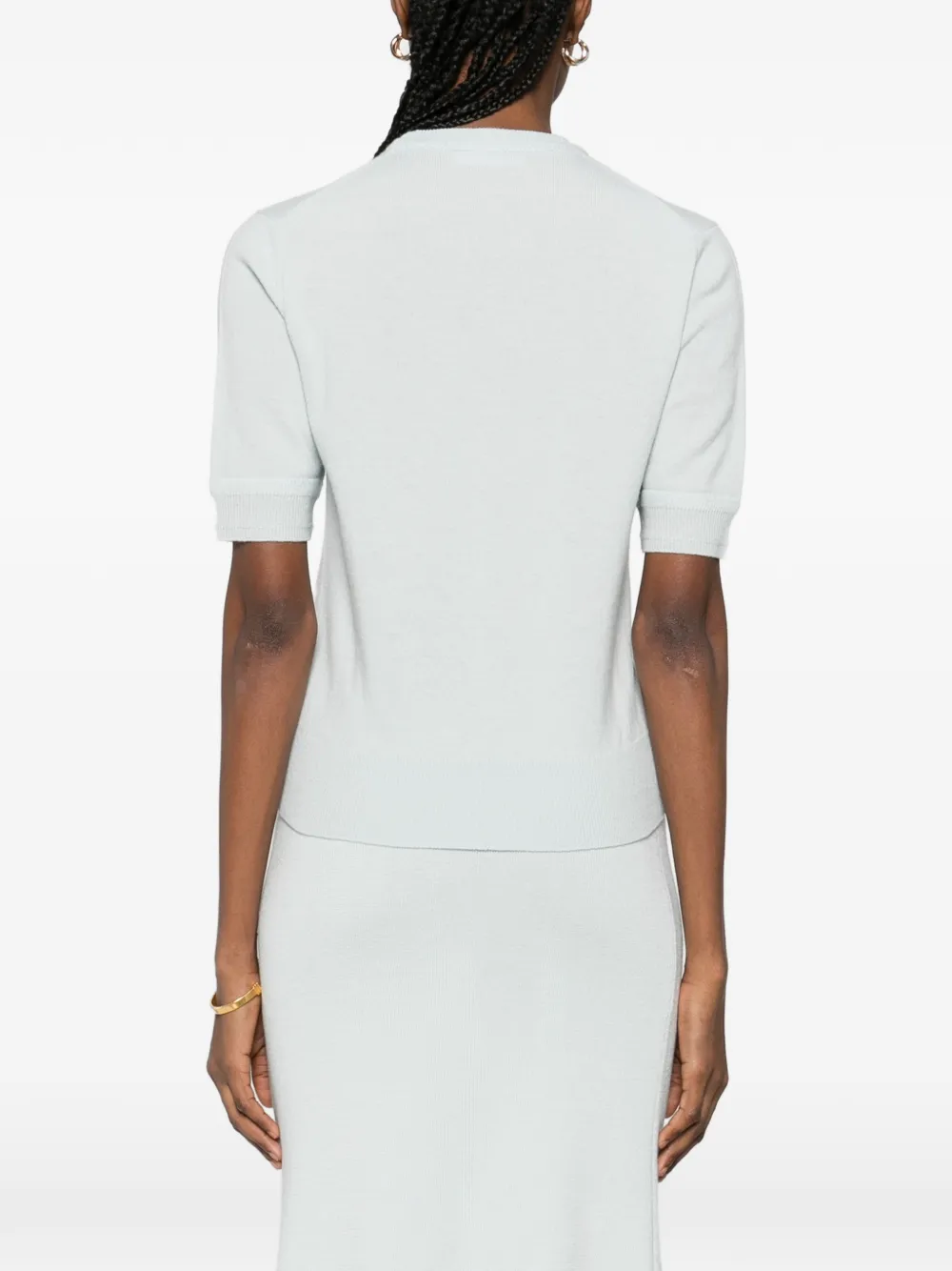 Jil Sander T-shirt met korte mouwen Blauw