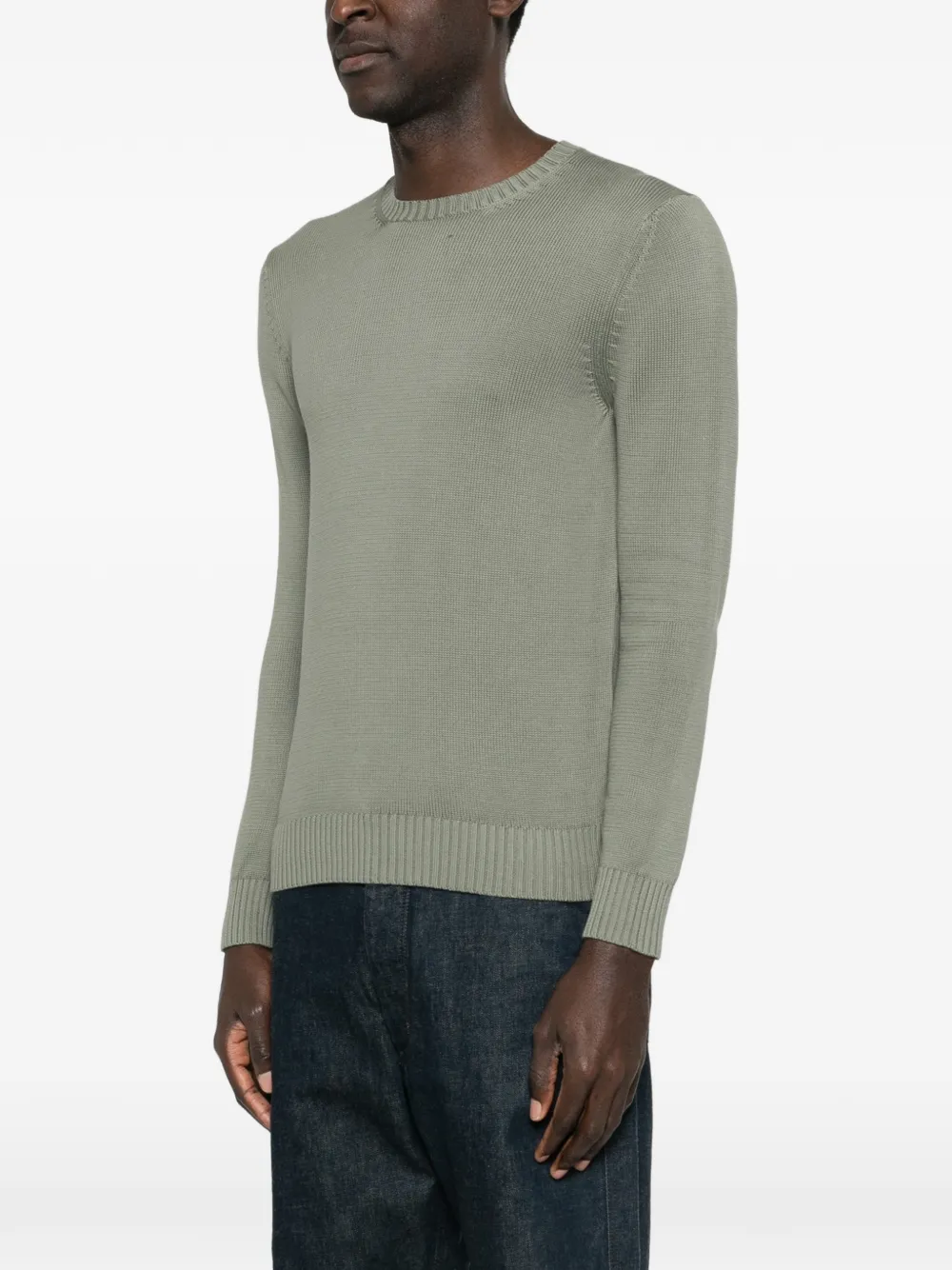  Malo Crew-neck Sweater - Green 