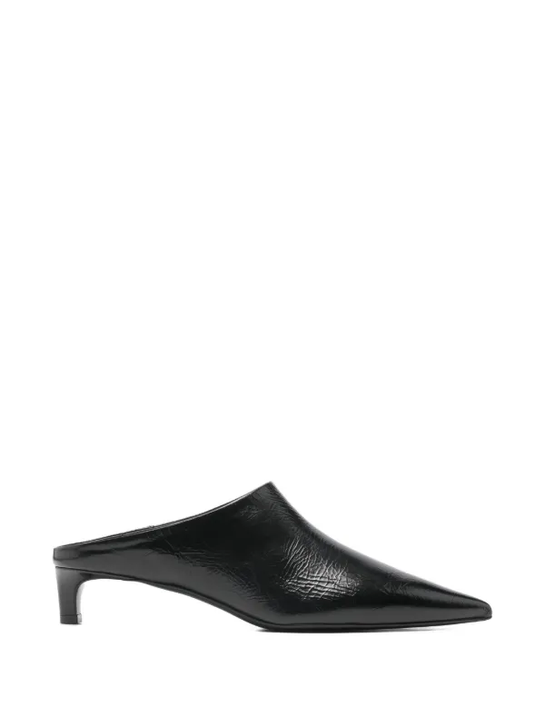 Jil Sander ポインテッドトゥ ミュール | ブラック | FARFETCH JP