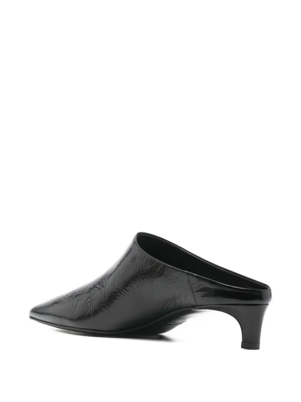 JIL SANDER ミュール Jil Sander ポインテッドトゥ ミュール | ブラック | FARFETCH JP