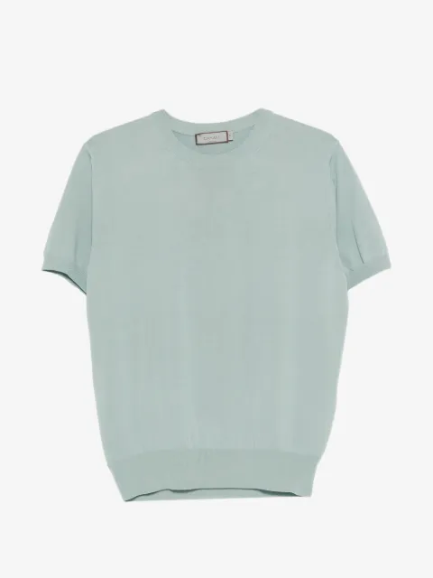 Canali short-sleeve knitted T-shirt