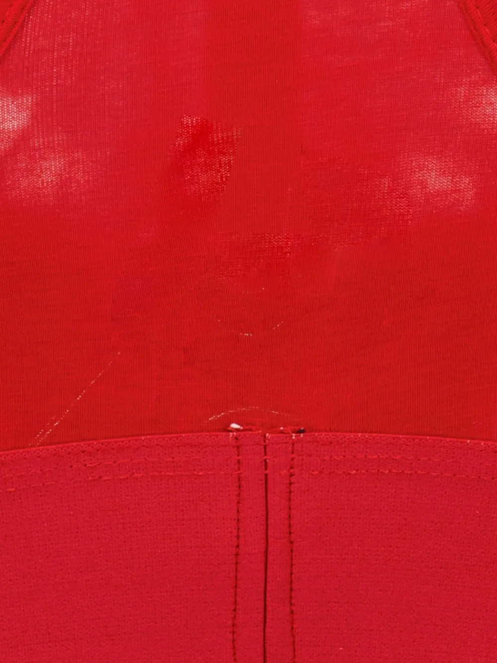 Diesel Sport-bh met logoprint Rood