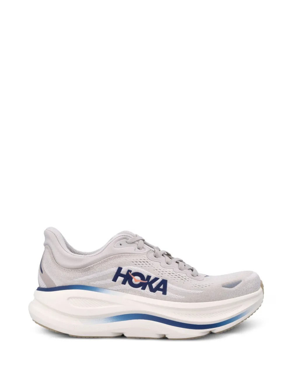 HOKA Bondi 9 sneakers met logo Grijs