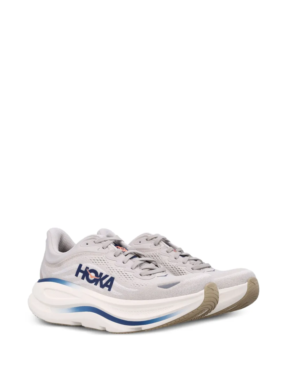 HOKA Bondi 9 sneakers met logo Grijs