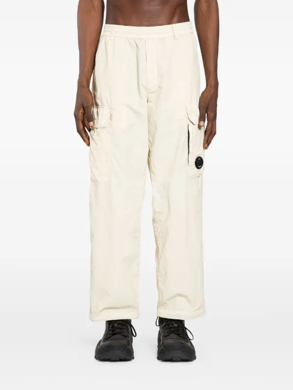 C.P. Company Cargo Lens Trousers in Neutrals