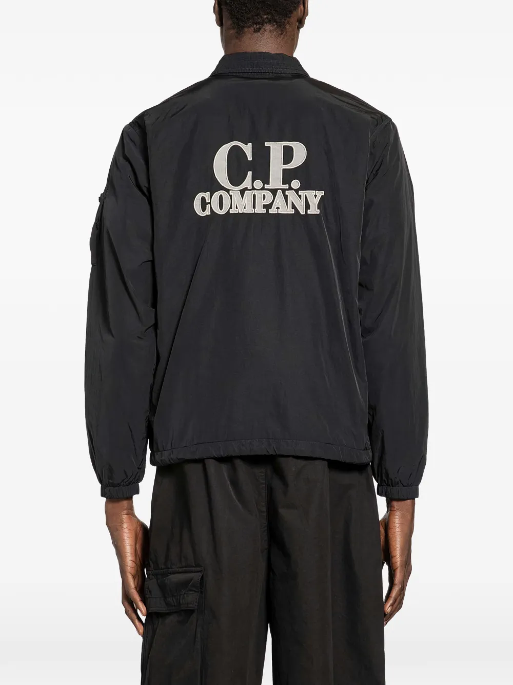 zipped lens overshirt