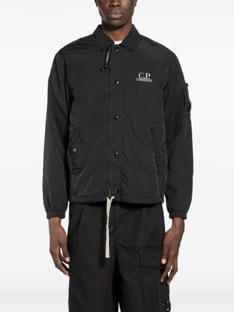 C.P. Company Chrome-R graphic zipped overshirt