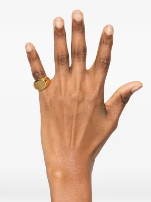 ジルサンダー 指輪 JIL SANDER Classic Chevalier Ring M ジルサンダー リング シルバー925 - メルカリ