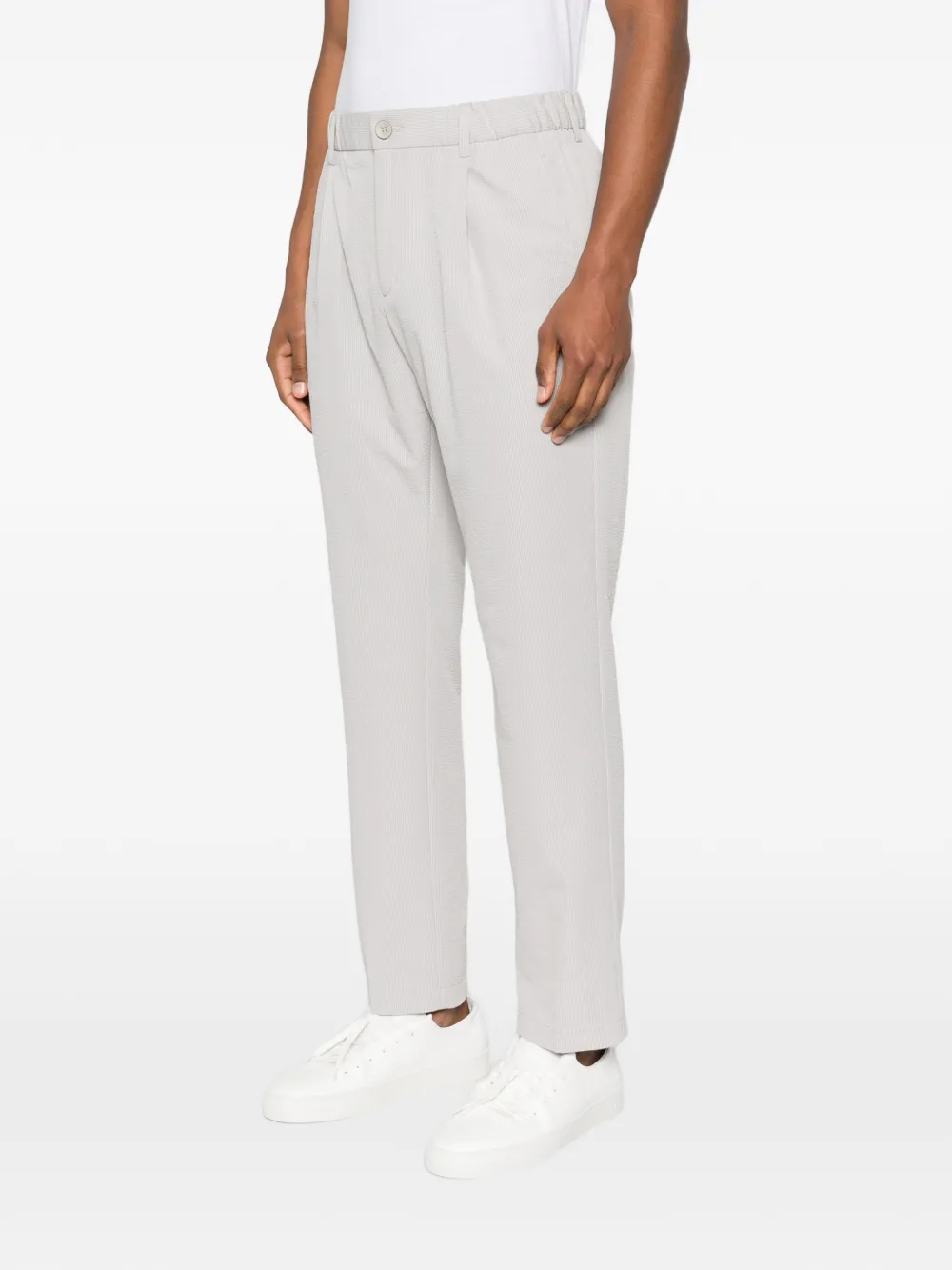  Herno Seer-crease Trousers - Grey 