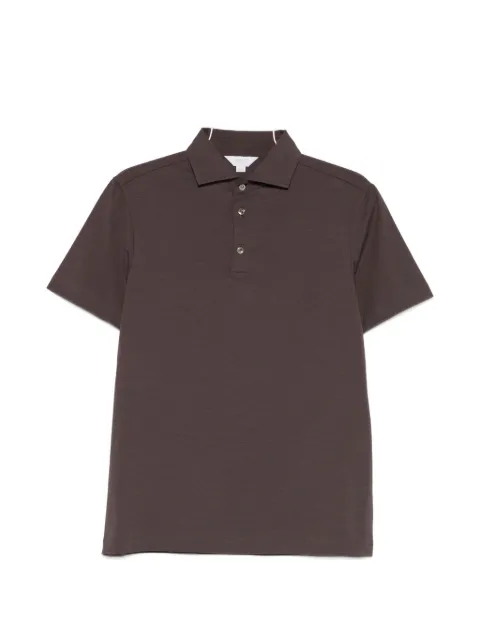 Malo button-up polo shirt