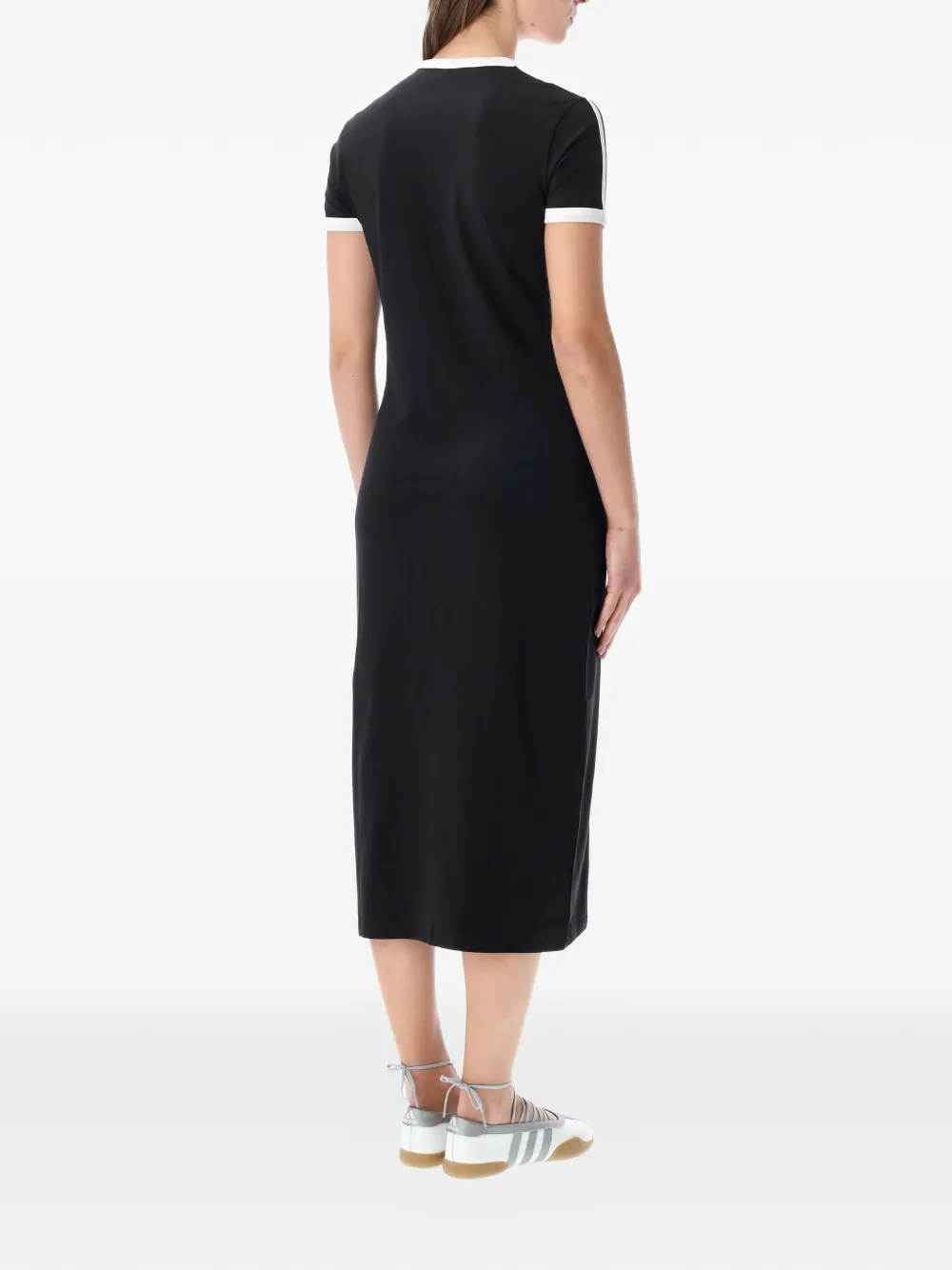 Stripe Midi T-Shirt Dress
