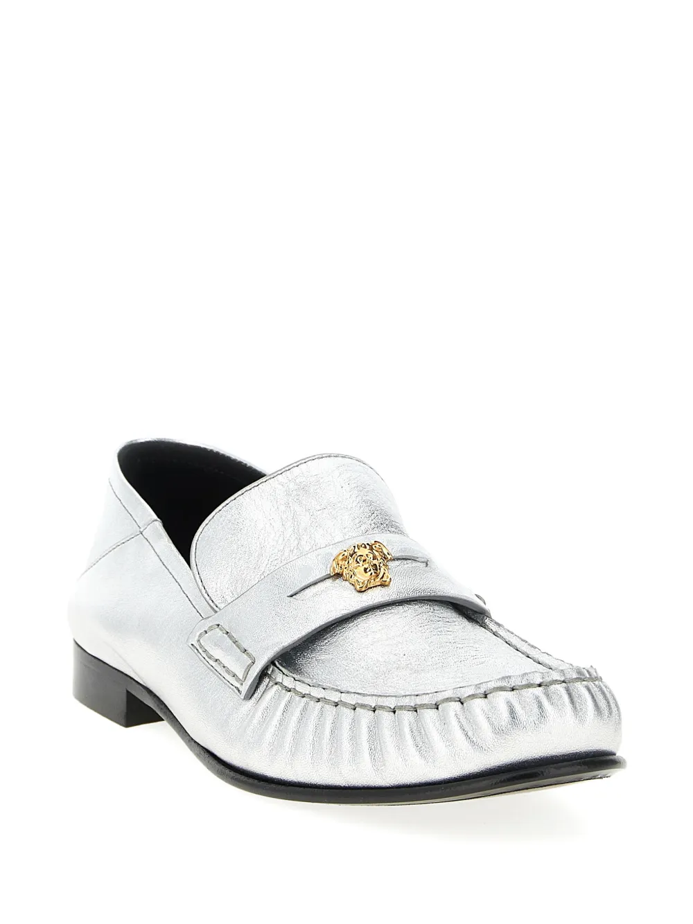 Versace La Medusa loafers Zilver