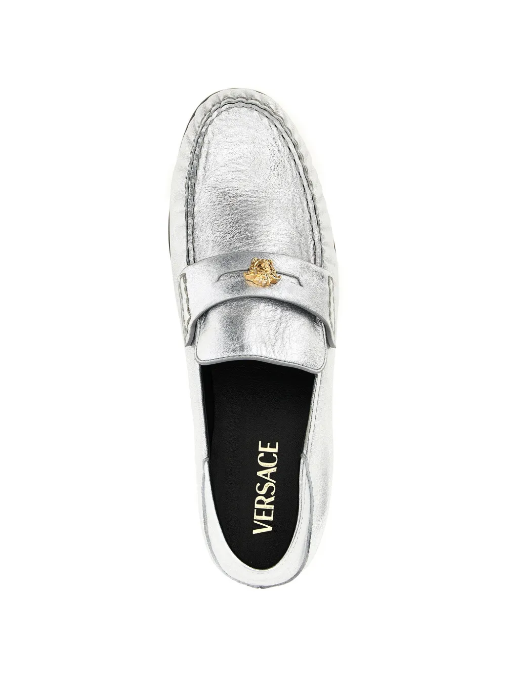 Versace La Medusa loafers Zilver