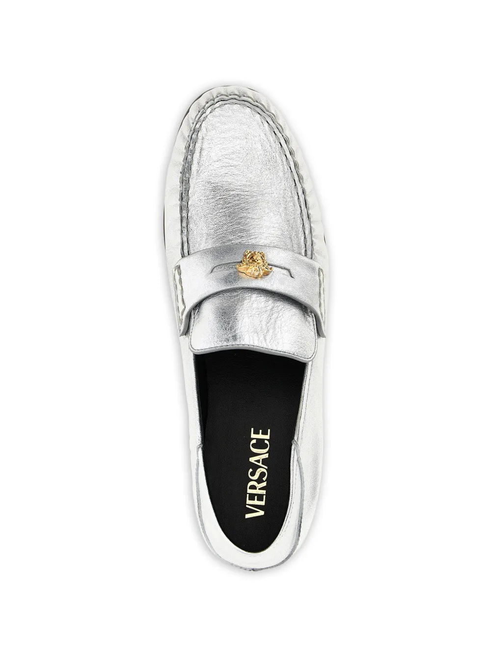 Versace La Medusa loafers Zilver