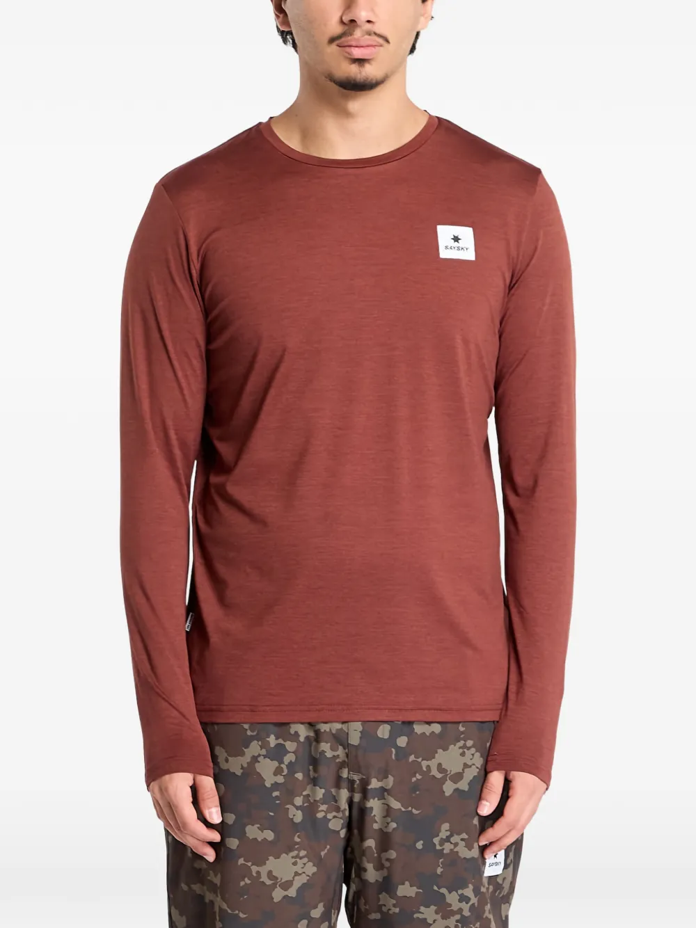 SAYSKY Pace Long long-sleeve T-shirt - Rosso