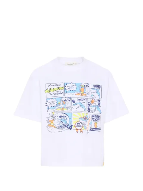 Billieblush comic-print short-sleeve T-shirt