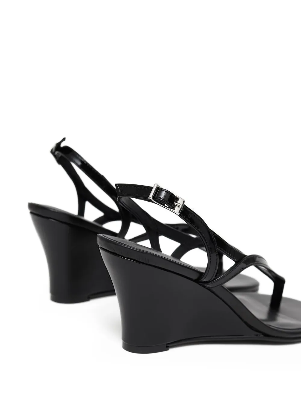  Gimaguas Wedge Sandals - Black 
