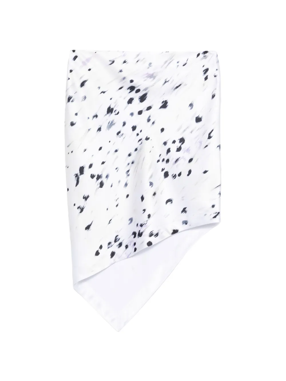  Iro Print Midi Skirt - White 