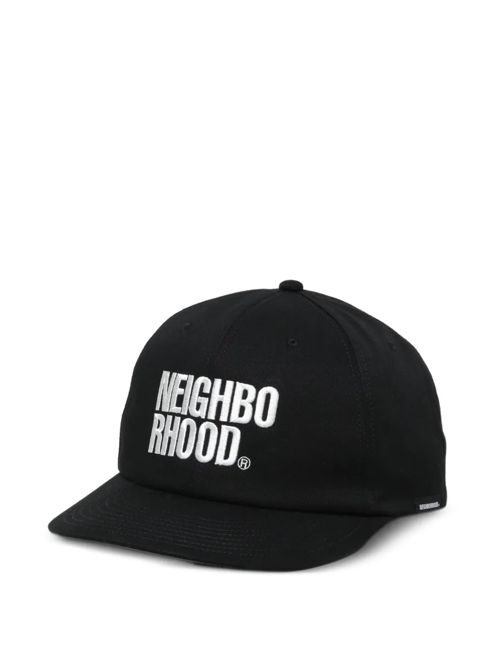 Neighborhood logo embroidered cap - Nero