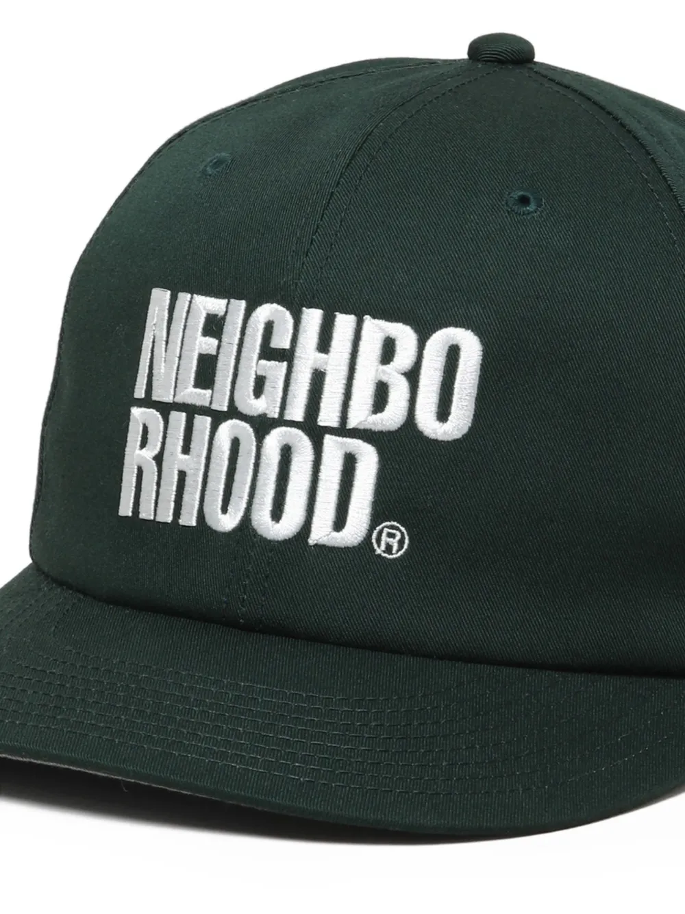Neighborhood Logo Baseball Cap | Green | FARFETCH ZA