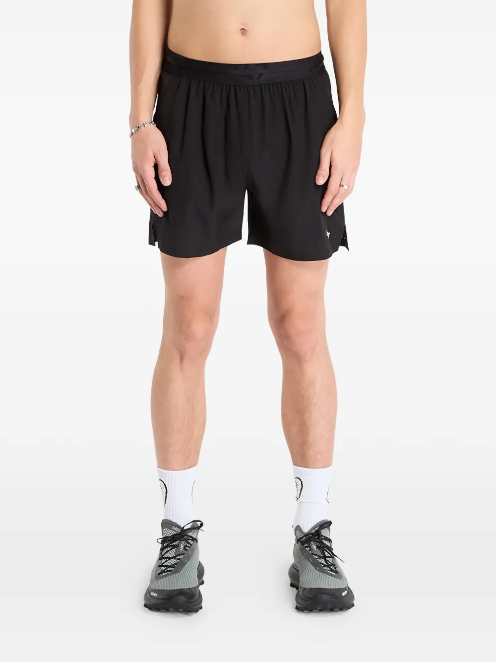 Represent Trainingsshorts met logodetail Zwart