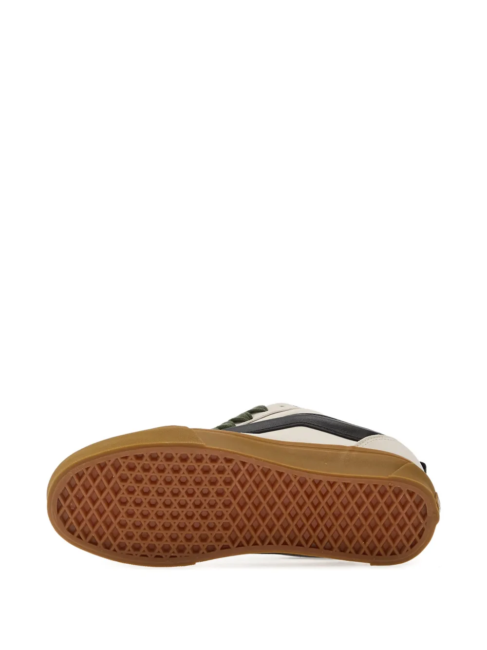 Vans Kknu Skool sneakers met streep Beige