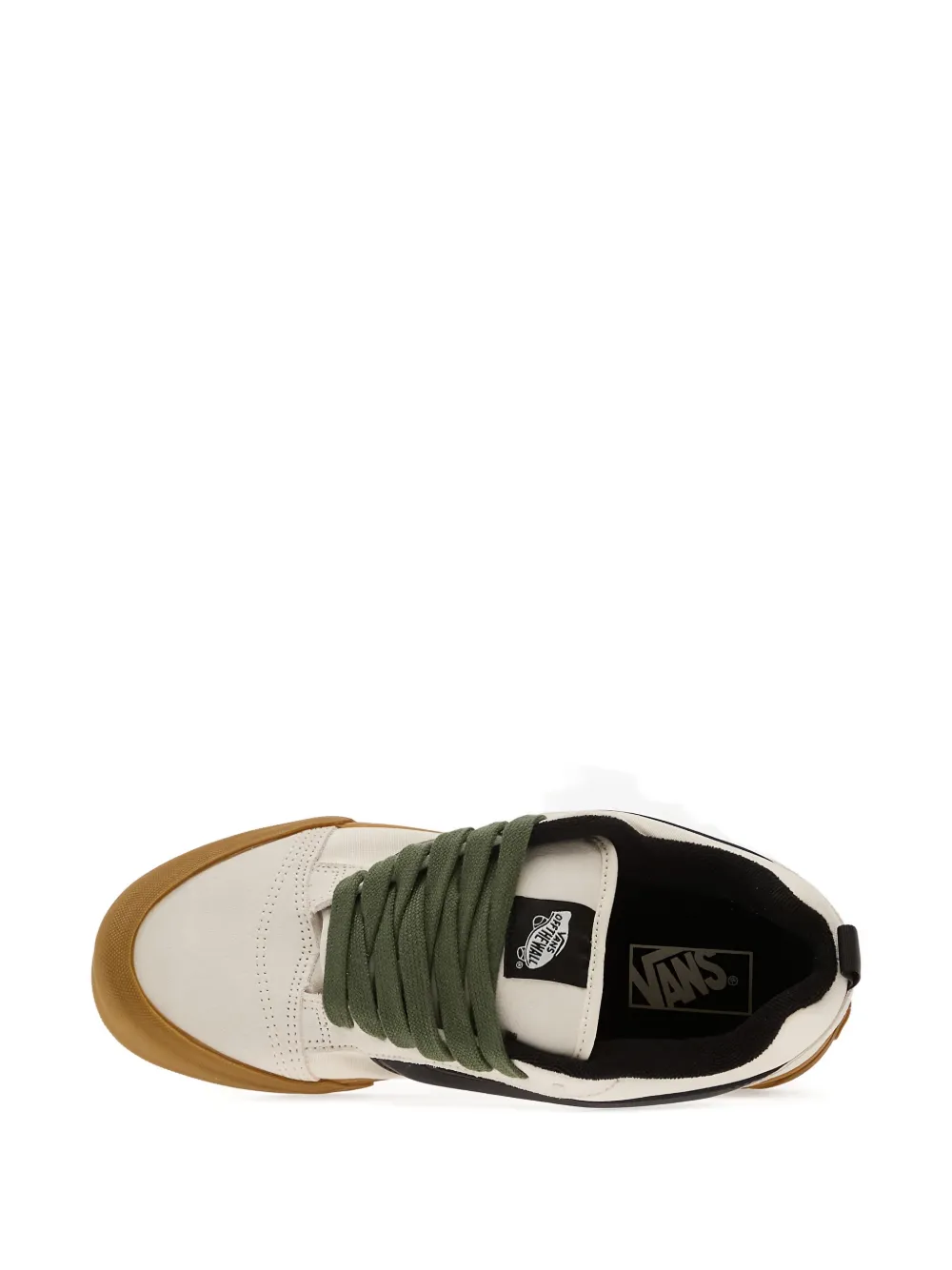 Vans Kknu Skool sneakers met streep Beige