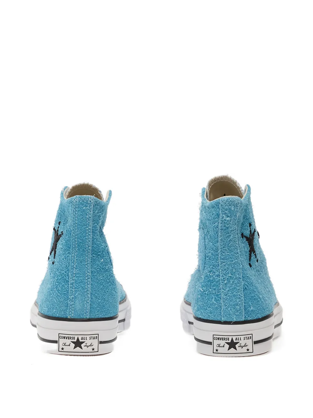 Converse x Stussy Chuck 70 star-detail high-top sneakers Blauw