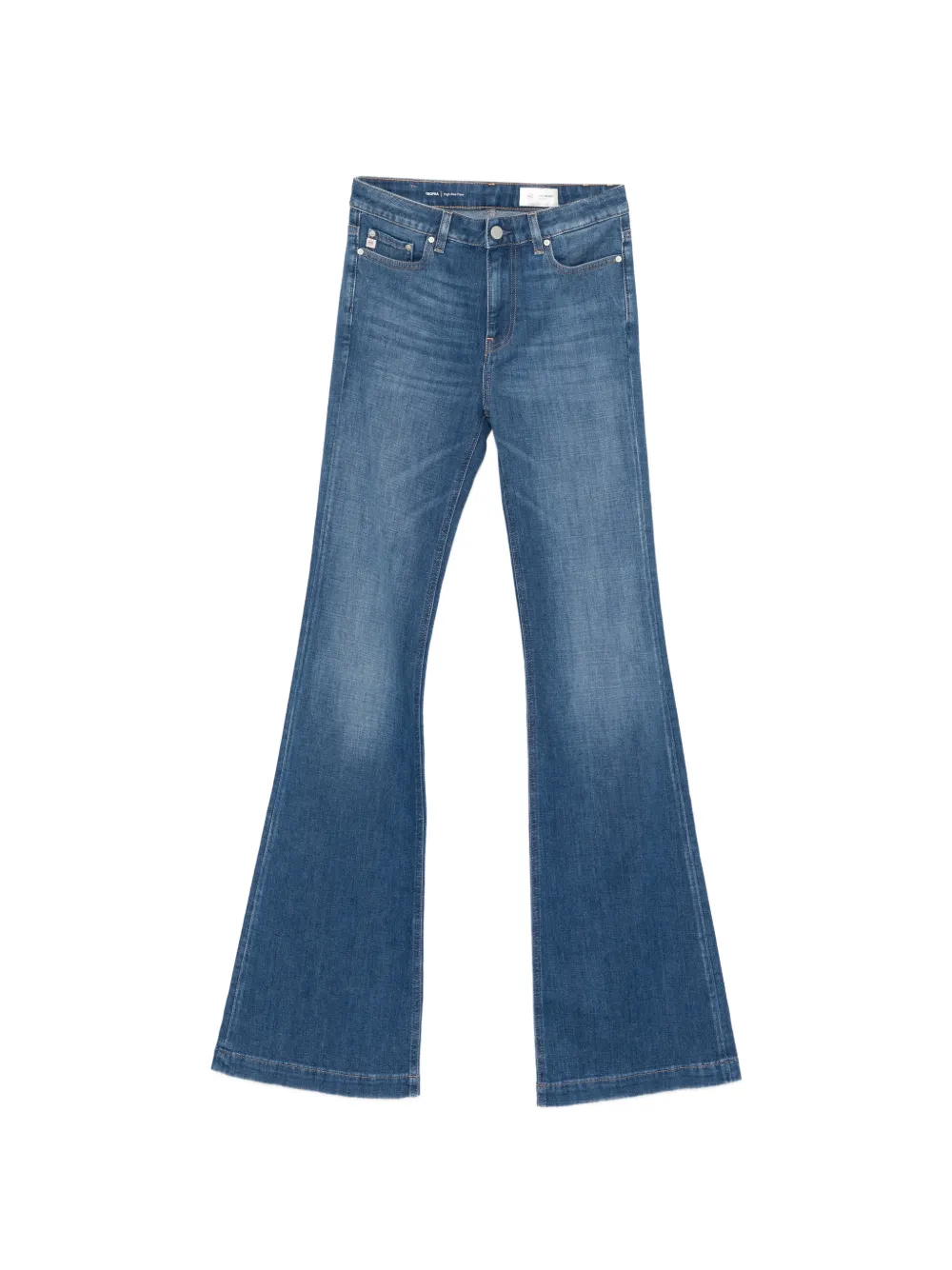 AG Jeans Jeans Tropea svasati a vita alta - Blu