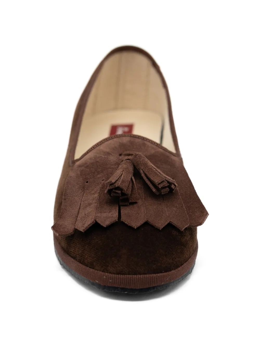Gondolina Loita loafers met logodetail Bruin
