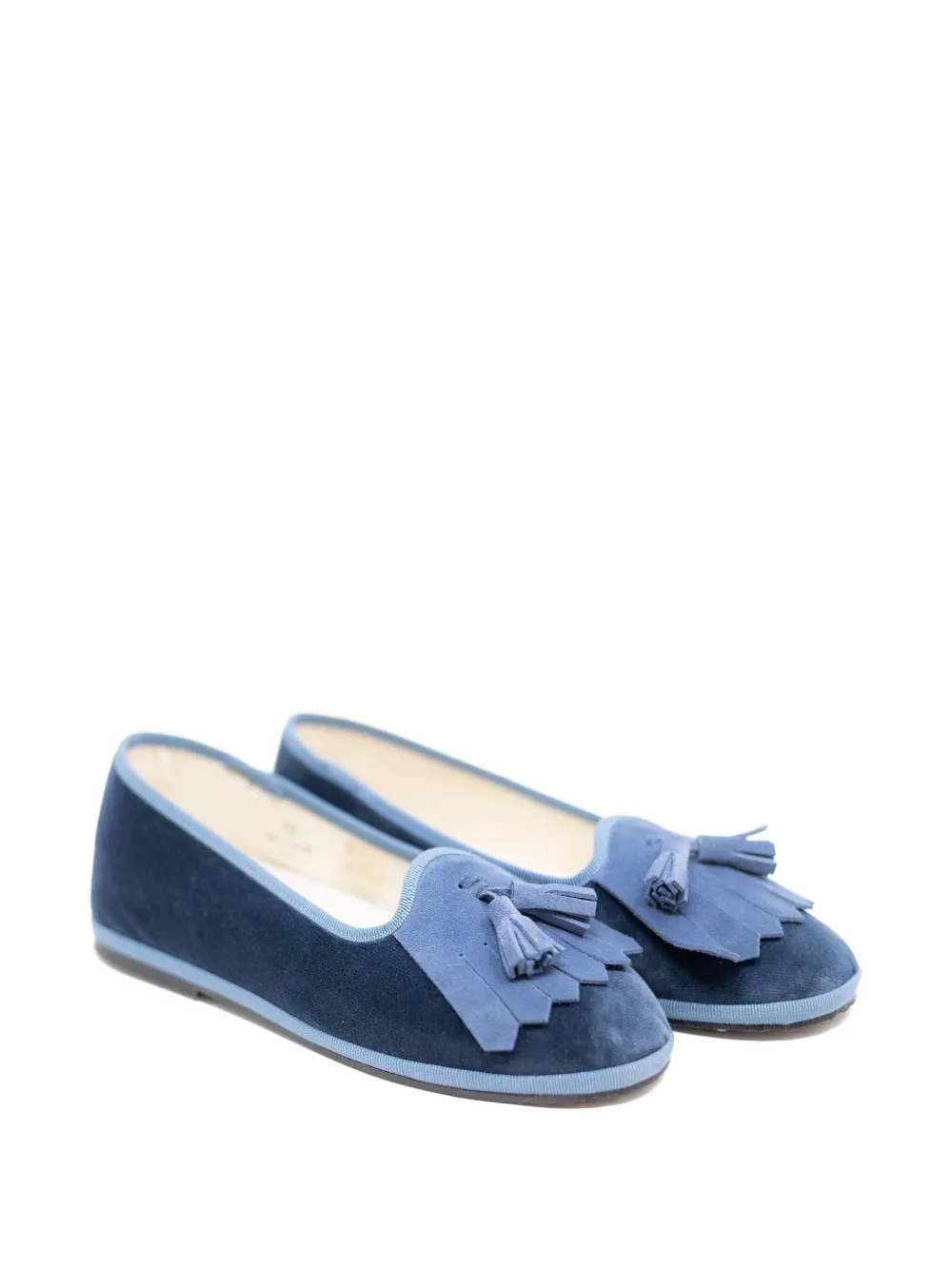 Gondolina Monte Cristallo loafers met kwastje Blauw