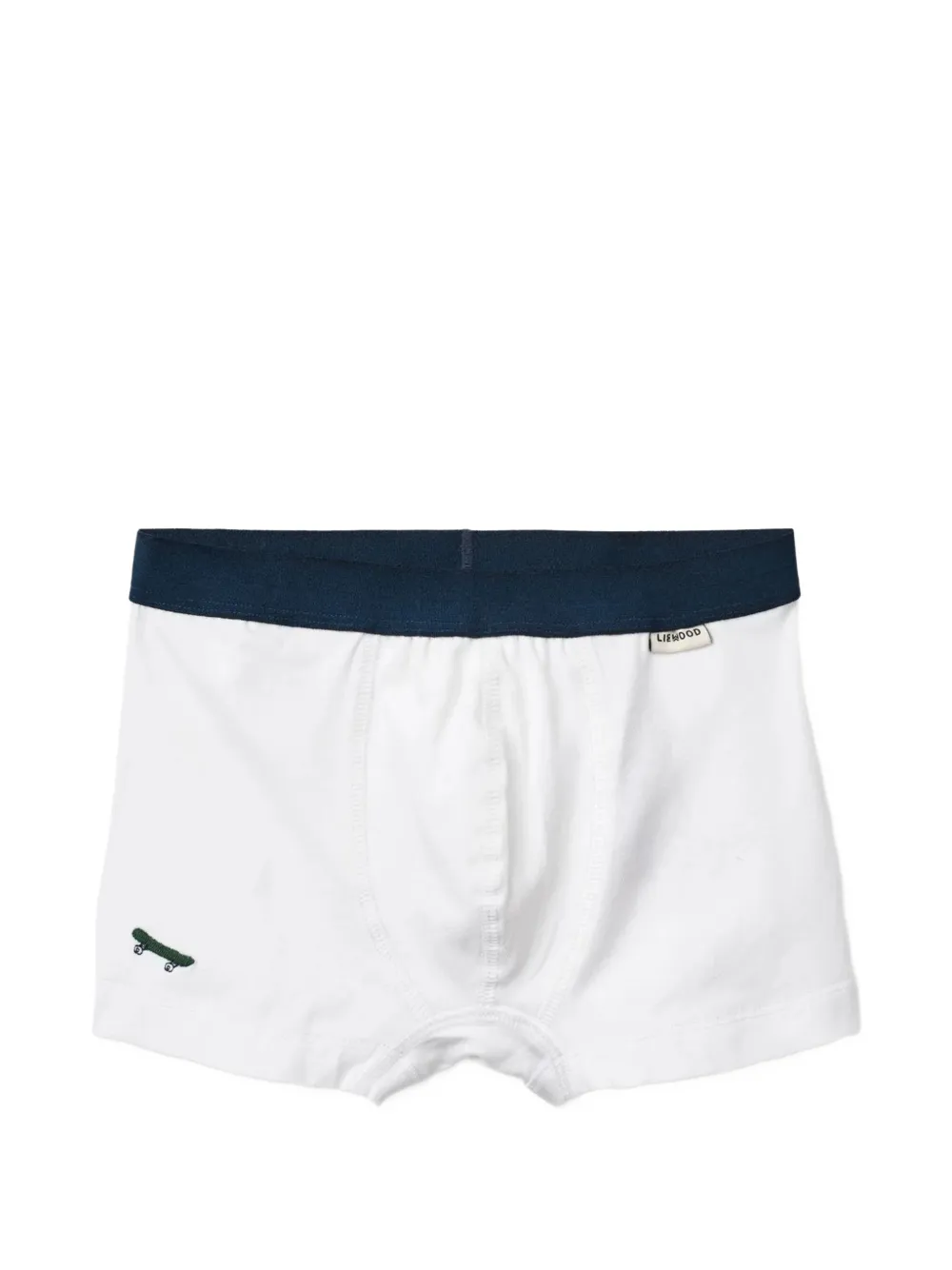  Liewood Graphic Waistband Boxers Set Of Three - Blue 