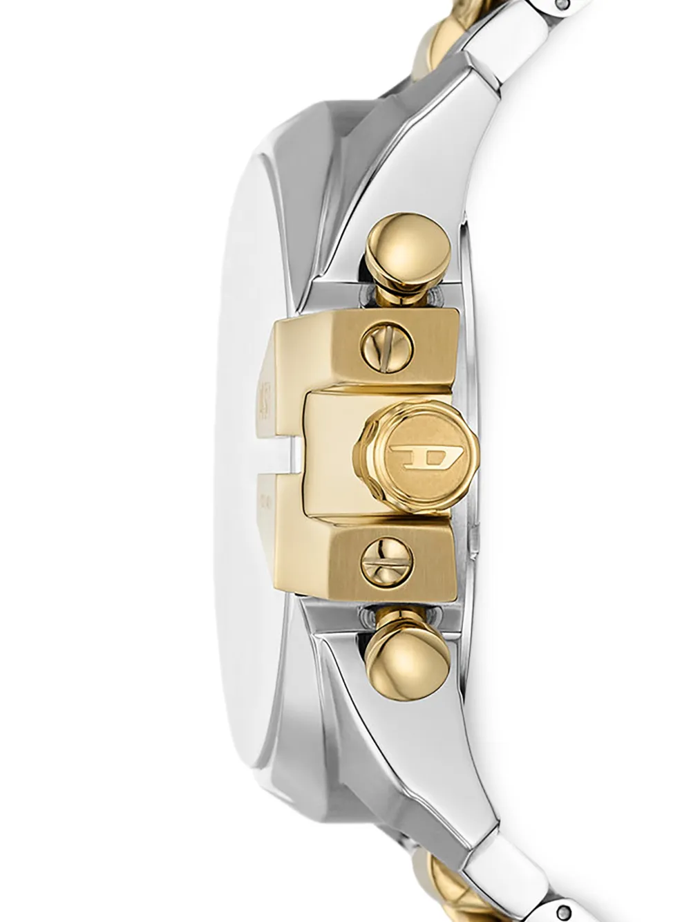  Diesel Mega Chief 48mm Watch - Silver 