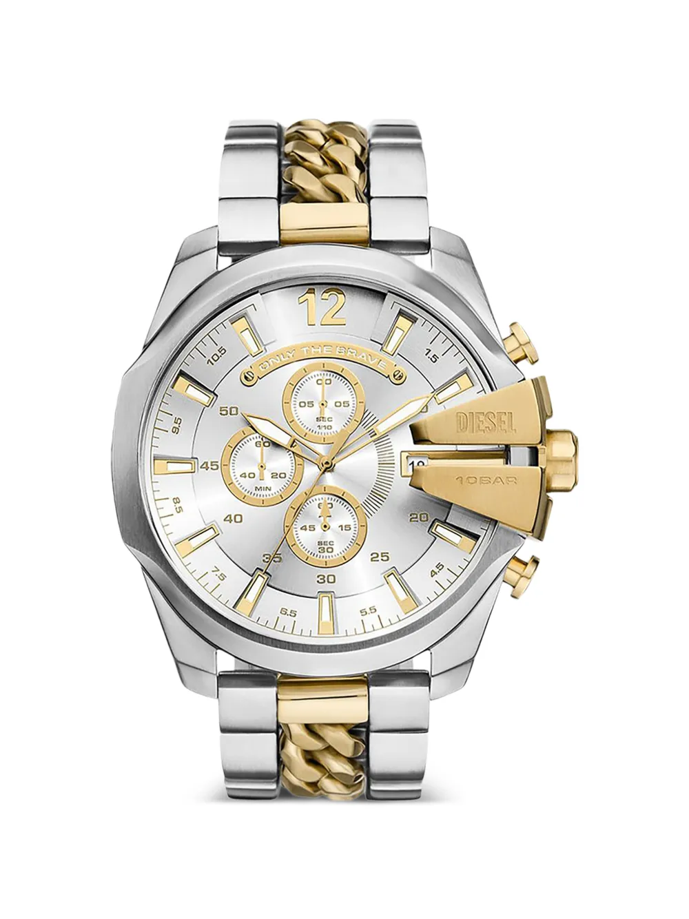 Diesel Mega Chief 48mm watch - Argento