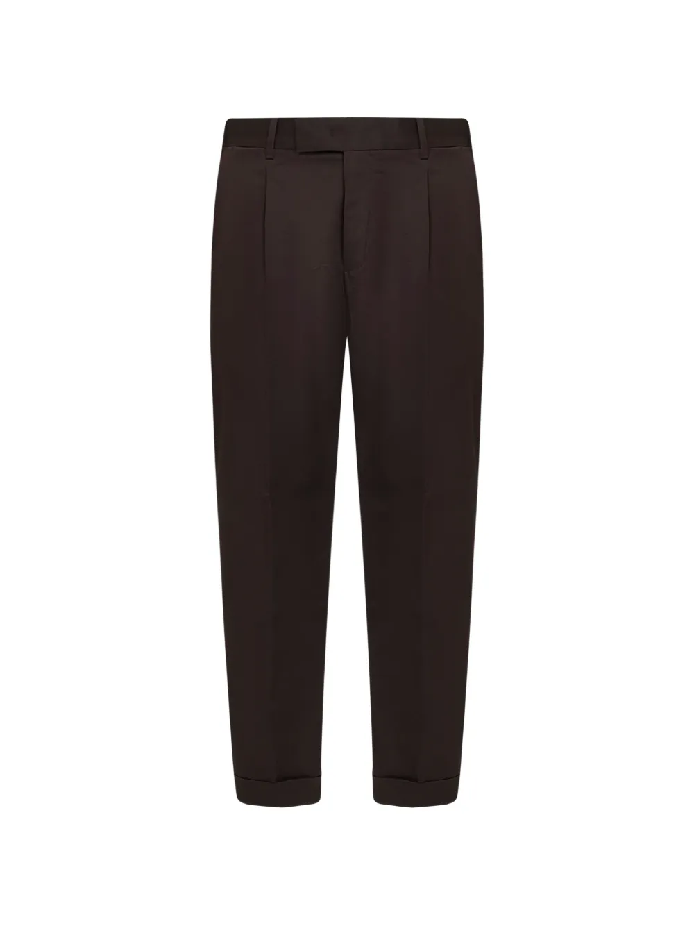 PT Torino pleated trousers - Marrone