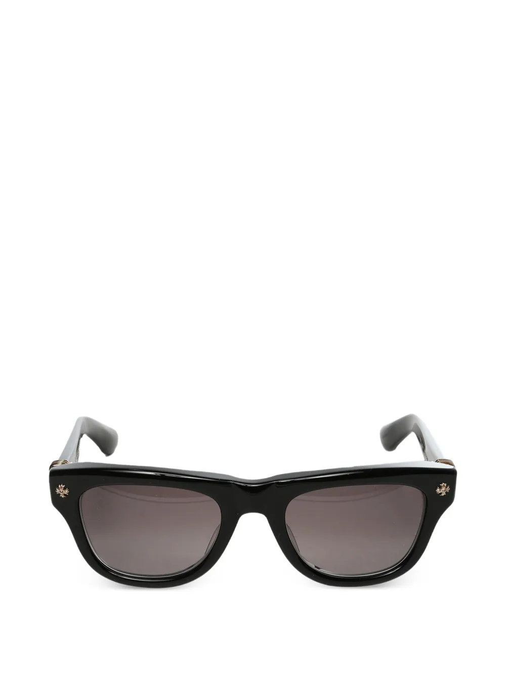 Chrome Hearts square-frame embellished sunglasses - Nero