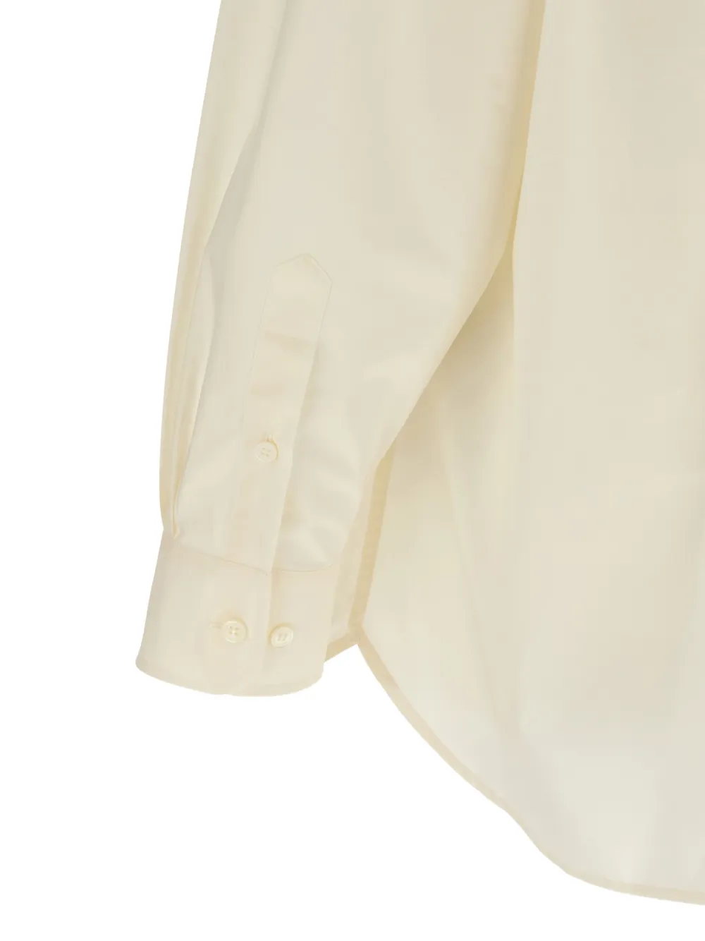 MM6 Maison Margiela Overhemd met vlakken Wit