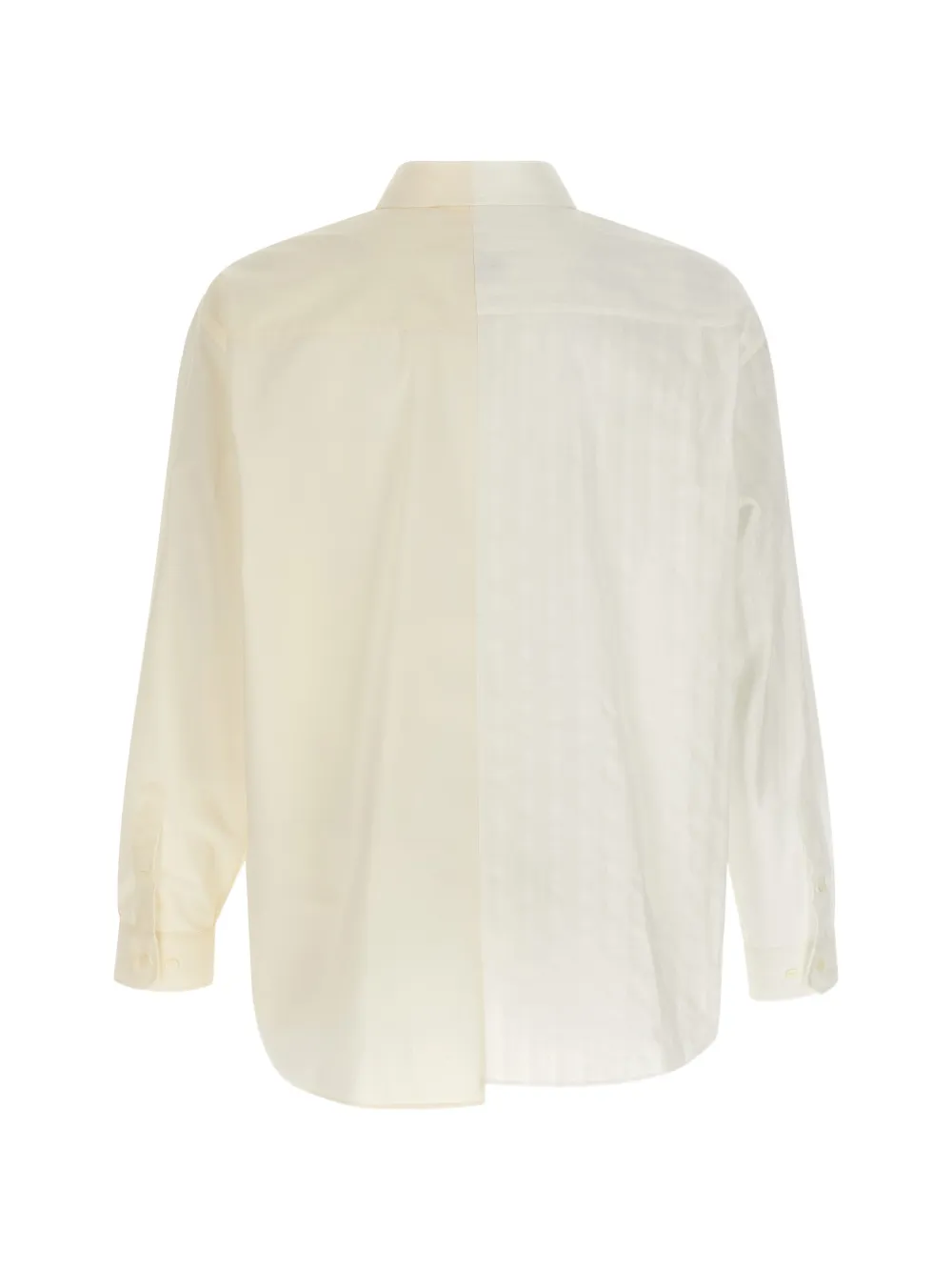 MM6 Maison Margiela Overhemd met vlakken Wit