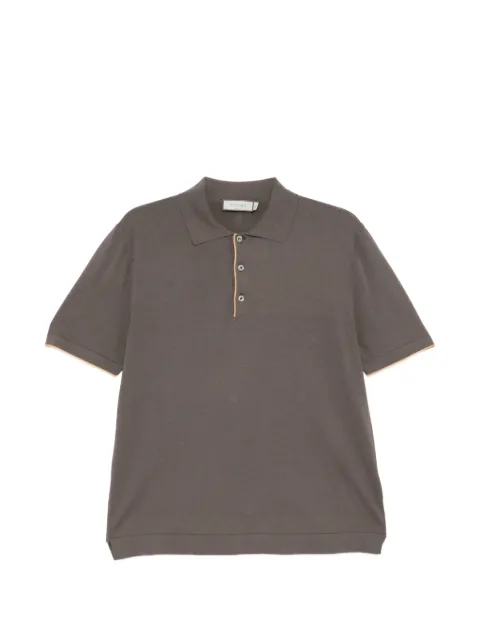 Canali knitted polo shirt