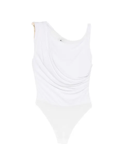 Elisabetta Franchi draped bodysuit