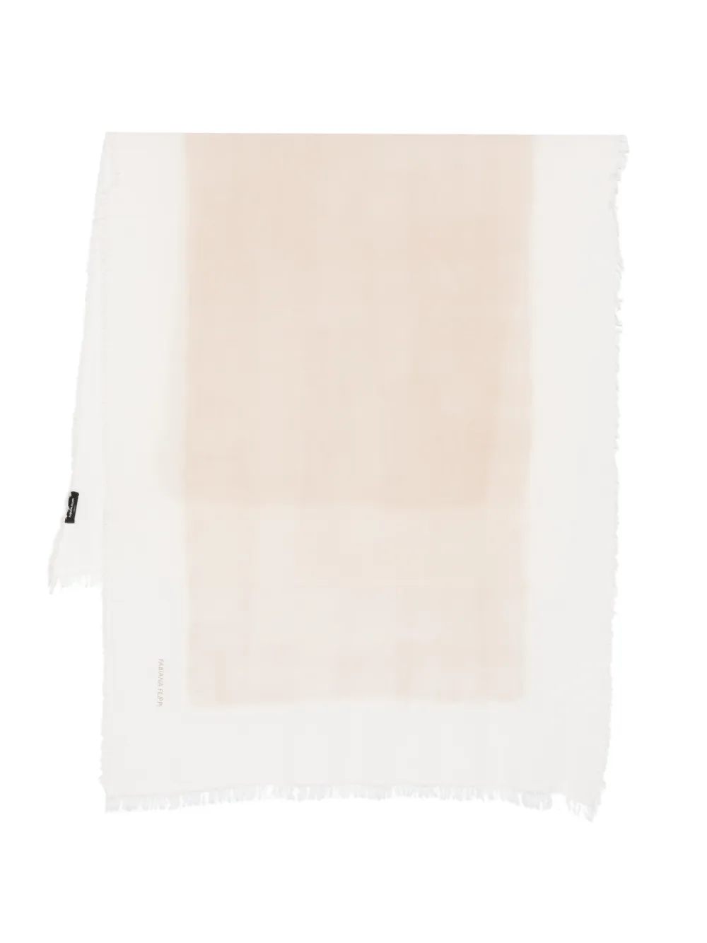 Fabiana Filippi fringed scarf - Toni neutri
