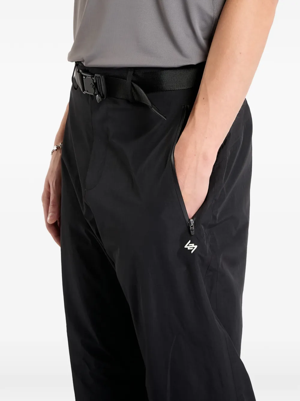 Represent Broek met toelopende pijpen Zwart