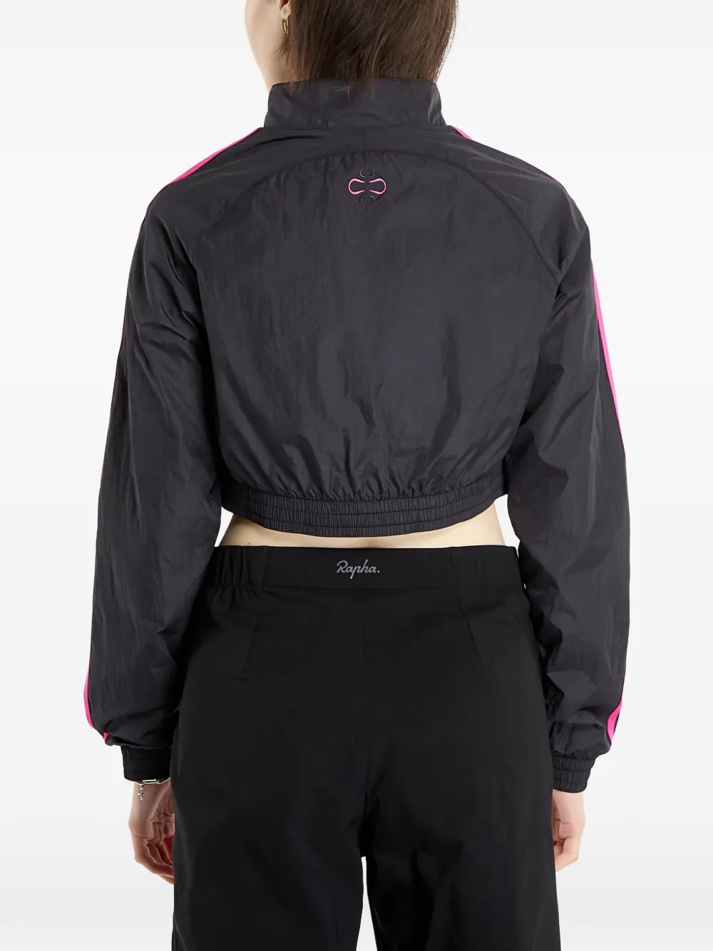 adidas Teamgeist Adicolor cropped trainingsjack met rits Zwart