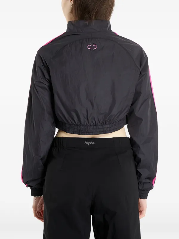 Adidas Teamgeist Adicolor zip-up Cropped Track Jacket | Black